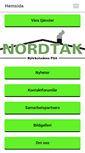 Mobile Screenshot of nordtak.se